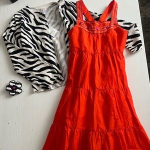 Gymboree size 10 new with new sweater size 7/8 (fit very large like 9)